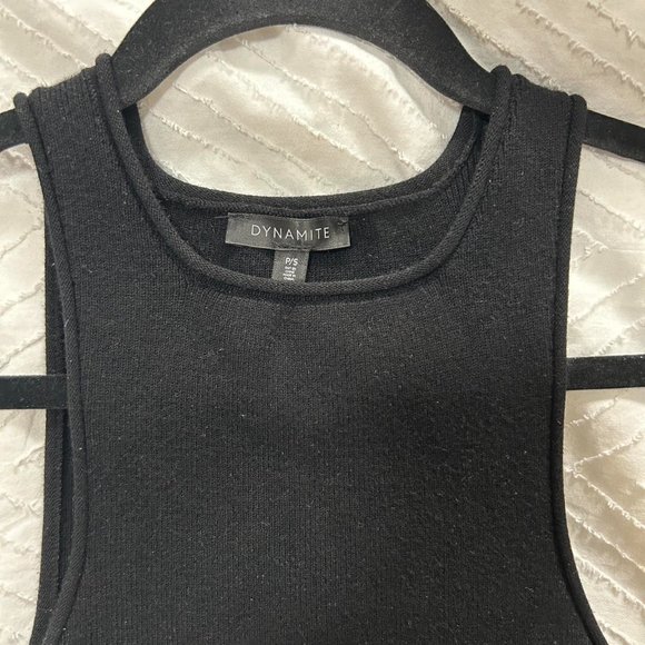 Dynamite Knit Tank Muscle Tank - Picture 4 of 7